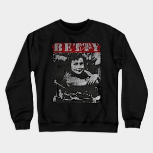 TEXTURE ART -Betty White Crewneck Sweatshirt